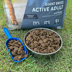 Next Level Super Premium Dog Food – Giant Breed Active Adult – Dry Kibble for Large Breed Adults – 26% Protein, Chicken, Fish & Gluten Free Grains – Glucosamine & Chondroitin for Joint Health 40 lb