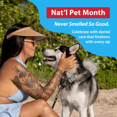 Dental Fresh Water Additive for Dogs, Original Formula, Dog Breath Freshener and Dog Teeth Cleaning for Dog Dental Care– Add to Water