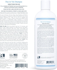 Veterinary Formula Flea and Tick Shampoo for Dogs and Cats