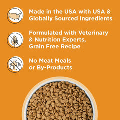 BIXBI Rawbble Dry Dog Food, Chicken, 24 lbs - USA Made with Fresh Meat - No Meat Meal & No Corn, Soy or Wheat - Freeze Dried Raw Coated Dog Food - Minimally Processed for Superior Digestibility