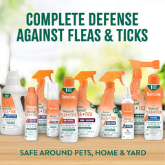 TropiClean Natural Maximum Strength Flea and Tick Spray for Dogs and Home
