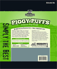 Redbarn Piggy Puff Dental Chews, 1 Pound
