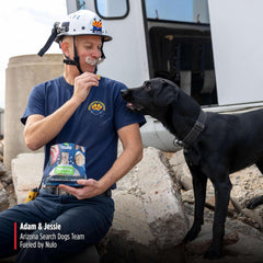 Nulo Functional Granola Bars, Healthy Dog Treats, Oven Baked, Made with Prebiotics and Probiotics, Contains No Added Salt, Sugar, or Molasses, 10 Ounce Bag