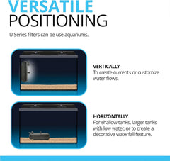 Fluval Underwater Filter, Freshwater and Saltwater Aquarium Filter