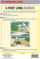 Marineland Bamboo 3 Feet, Décor For aquariums and Terrariums