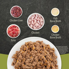 ACANA PREMIUM PATE Wet Cat Food for Kittens, High Protein Chicken and Tuna in Bone Broth Recipe