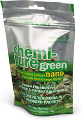 Chemi-Pure Green Nano 5 Pack Aquarium Filtration