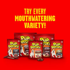 Pup-Peroni Training Dog Treats, Original Beef Flavor Made with Real Beef, Bite Size Rewards