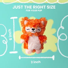 Snugarooz Young Panda with Repair Patch - Plush Dog Toy with Squeaker & Crinkle - Fun, Soft Chew Toy for Dogs - Made with Sustainable, Eco-Conscious Materials