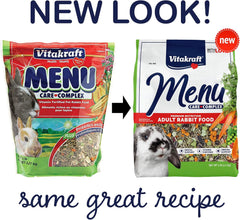 Vitakraft Menu Premium Rabbit Food - Alfalfa Pellets Blend