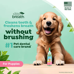 TropiClean Fresh Breath Dog Toothpaste for Teeth Cleaning, Breath Freshener, Easy to Use Plaque & Tartar Remover Gel