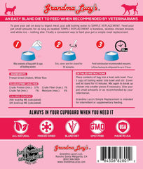 Grandma Lucy’s® Simple Replacement Chicken & Rice Formula Cat & Dog Meal Replacement
