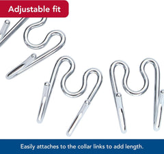 Titan - Coastal Pet Titan Extra Links for Dog Prong Training Collars - Training Metal Dog Collar Links - Durable Rust-Resistant and Quality Supplies