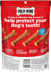 Milk-Bone Original Brushing Chews, Mini Daily Dental Dog Treats Scrubbing Action Helps Clean Teeth