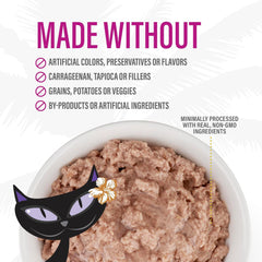 Tiki Cat After Dark Pâté, Chicken & Quail Egg, High-Protein and 100% Non-GMO Ingredients, Wet Cat Food for Adult Cats
