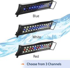 Aqueon Optibright Plus LED Fish Tank Aquarium Lighting System with Remote Control
