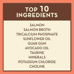 AvoDerm Natural Wild By Nature Salmon in Salmon Consomme Wet Cat Food 3oz 24 PK