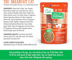 Weruva Cats in The Kitchen Paté, The Breakfast Cat with Chicken & Pumpkin