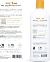 Veterinary Formula Smart Coat Complex Puppy Love Extra Gentle Tearless Shampoo – for Pups Over 6 Weeks – with Fresh Scent, Long-Lasting Clean – Won't Dry Out Delicate Skin