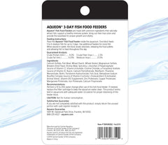 Aqueon® 3 Day Tropical or Goldfish Vacation Feeder 4 Count