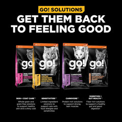 Go! Solutions Weight Management + Joint Care, Grain-Free Dry Cat Food