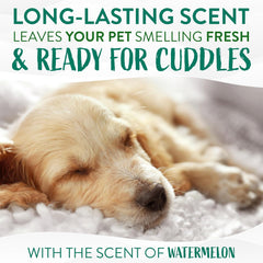 TropiClean Watermelon Dog Wipes for Paws and Butt | Deep Cleaning Dog Grooming Wipes | Safe for The Face | Cat Friendly | 14 oz