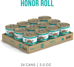 Weruva Truluxe Cat Food, Honor Roll with Wild-Caught Saba in Gravy (Pack of 24)