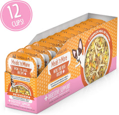 Weruva Meals 'n More Natural Wet Dog Food, Wok The Dog Plus Digestive Support (Pack of 12)