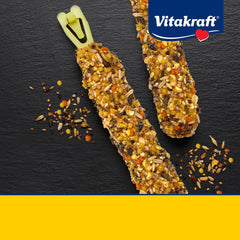 Vitakraft Crunch Sticks Conure Treat - Apple and Orange - Pet Bird Treat Toy