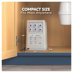 Aquatic Life Smart Buddie RO Water Booster Pump Kit for 50-100 GPD Reverse Osmosis Water Filter System RO/DI Filtration Units, Pressure Boost Pumps