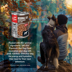 ORIJEN Real Meat Shreds, Grain-Free, Regional Stew, Premium Wet Dog Food