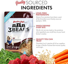 Grandma Lucy's 3 Bears Beef Dog Food