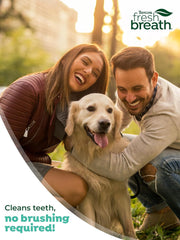 TropiClean Clean Teeth Gel for Dogs | Dog Dental Care | Dog Toothpaste | Breath Freshener |
