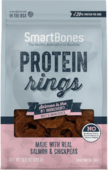 SmartBones Protein Rings with Real Salmon and Chickpeas