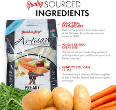 Grandma Lucy’s® Artisan™ Freeze Dried Grain Free Pre-Mix Recipe Dog Food