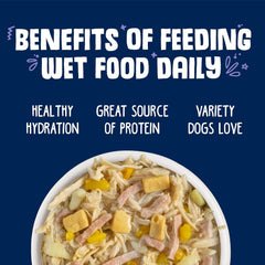 Weruva Classic Dog Food, Bed & Breakfast with Chicken, Egg, Pumpkin & Ham in Gravy