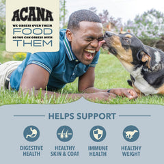 ACANA Wholesome Grains Dry Dog Food, Sea to Stream, Saltwater and Freshwater Fish & Grains Recipe