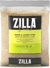 Zilla Reptile Terrarium Bedding Substrate Snake and Lizard Litter, 24 Quart