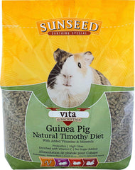 Sunseed Company 36145 1 Piece Vita Sunscription Timothy Guinea Pig Food Treat, 5 Lb
