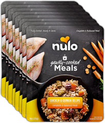 Nulo Gently-Cooked Meals Complete and Balanced Adult Wet Dog Food, Chicken & Quinoa, 9 Ounce, 1 EA