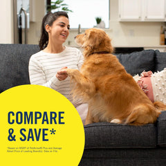 PetArmor Plus Flea and Tick Prevention for Dogs, Dog Flea and Tick Treatment, 3 Doses, Waterproof Topical, Fast Acting, Medium Dogs (23-44 lbs)