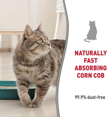 Nature’s Miracle Premium Clumping Corn Cob Litter, Made With Real Corn Cob For Fast-Clumping Litter For Multi-Cat Households