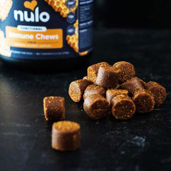 Nulo Functional Immune Dog Supplement and Multi-Vitamin, Made with Turmeric, Prebiotic and probiotics to Help Support Overall Healthy Immune System, 90 Soft Chews