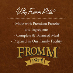 Fromm Turkey & Pumpkin Pate Dog Food - Premium Wet Dog Food - Turkey Recipe - Case of 12 Cans