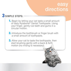 Nylabone Advanced Oral Care Cat Dental Kit Original