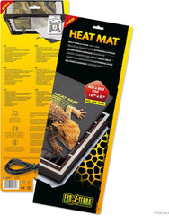 Exo Terra Heat Mat – Self-Regulating Reptile Heating Pad for Terrariums, Conductive Source for Reptiles & Amphibians, Fast Warm-Up, Safe & Energy Efficient, Even Distribution