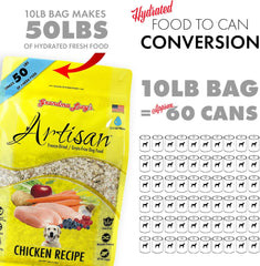 Grandma Lucy’s® Artisan™ Freeze Dried Grain Free Chicken Recipe Dog Food