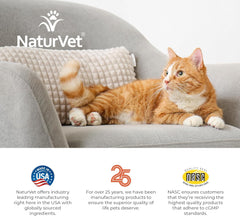 NaturVet – Digestive Enzymes for Cats Plus Probiotics – 60 Soft Chews – Helps Support Diet Change & A Healthy Digestive Tract – Aids in The Absorption of Vitamins & Minerals – 30 Day Supply