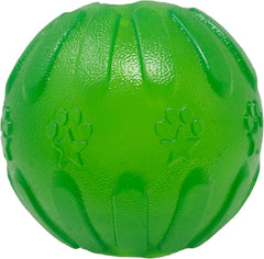 Starmark Treat Dispensing Chew Ball Tough Dog Toy, Medium/Large