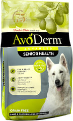 AvoDerm Natural Advanced Senior Health Grain Free Lamb Formula Dry Dog Food